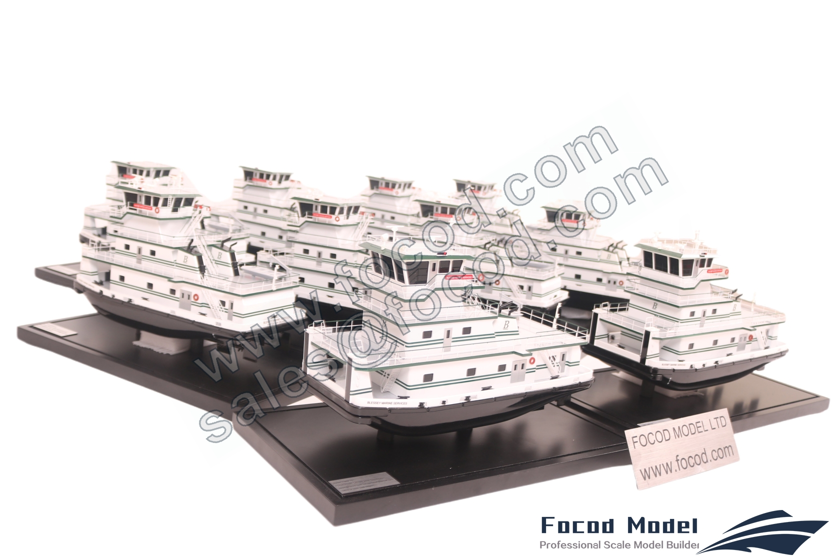 custom made model of 76 feet Tug Boat